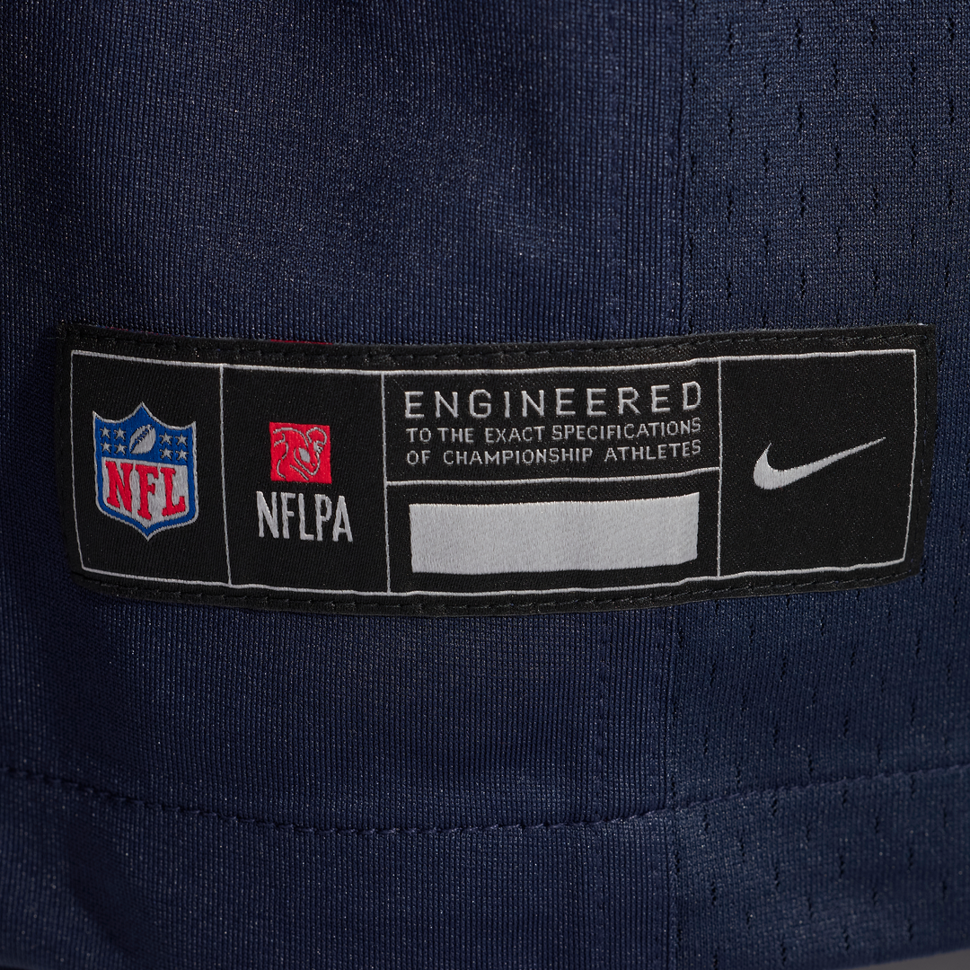 Men's Chicago Bears Ruben Hyppolite II Nike Navy Team Game product image 8
