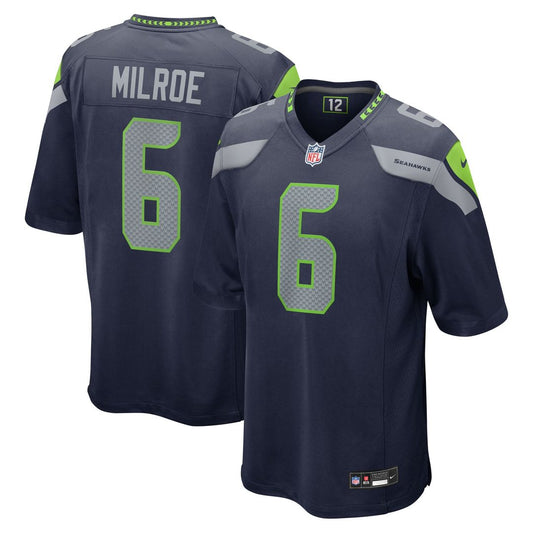 Men's Seattle Seahawks Jalen Milroe Nike College Navy 2025 product image 1