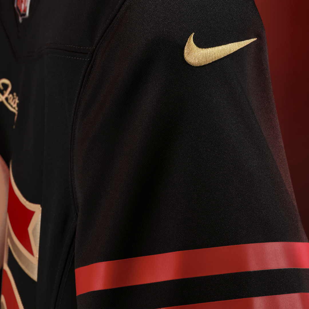 Men's San Francisco 49ers Fred Warner Nike Black Rivalries product image 10