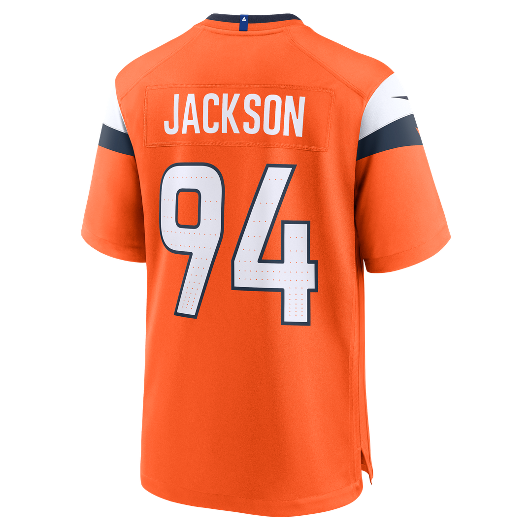 Men's Denver Broncos Jordan Jackson Nike Orange Team Game product image 3