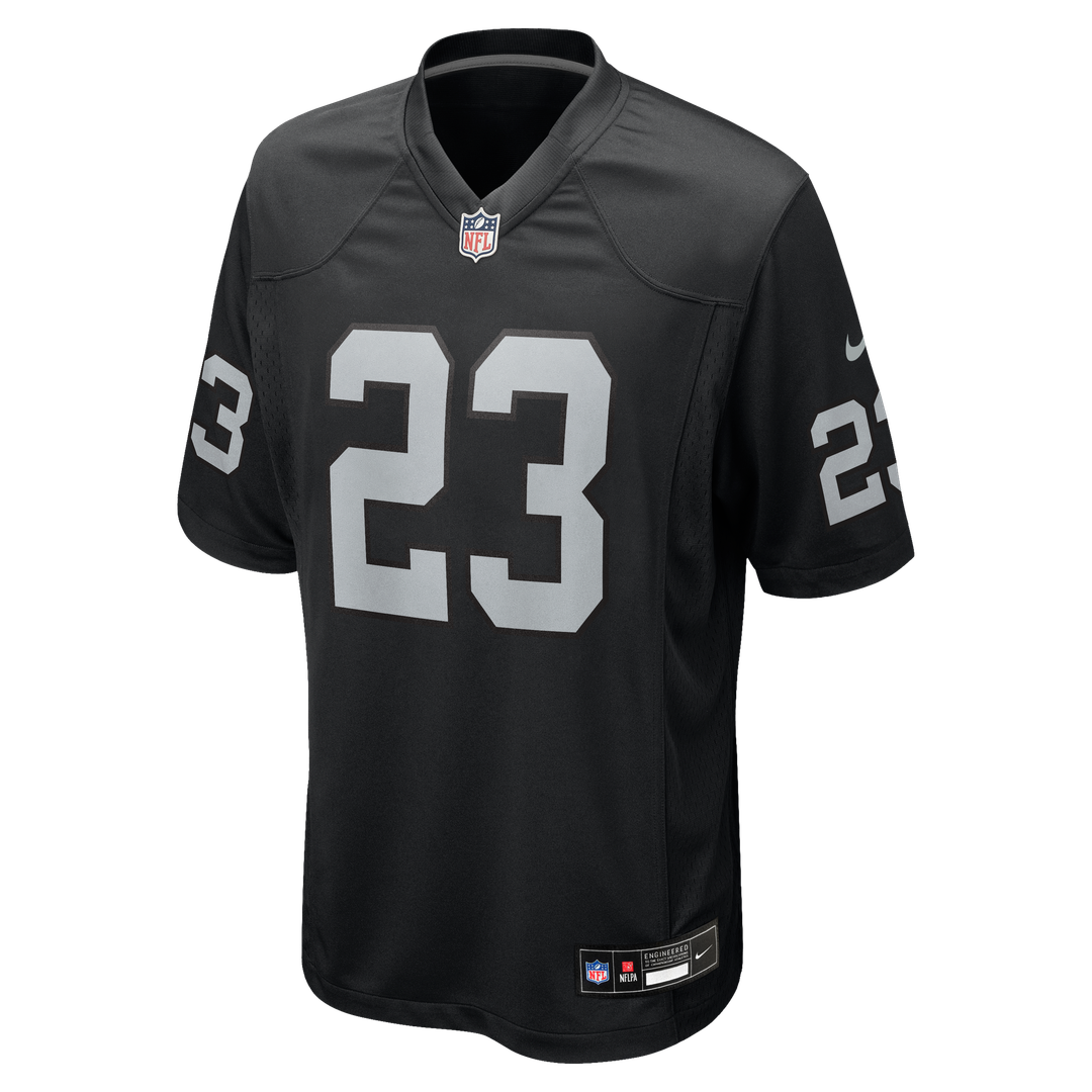 Men's Las Vegas Raiders Dylan Laube Nike Black Team Game product image 2