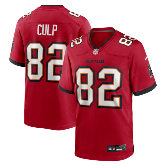 Men's Tampa Bay Buccaneers Devin Culp Nike Red Game Jersey product image 1