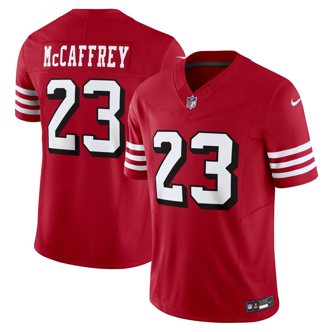Men's San Francisco 49ers Christian McCaffrey Nike White product image 7