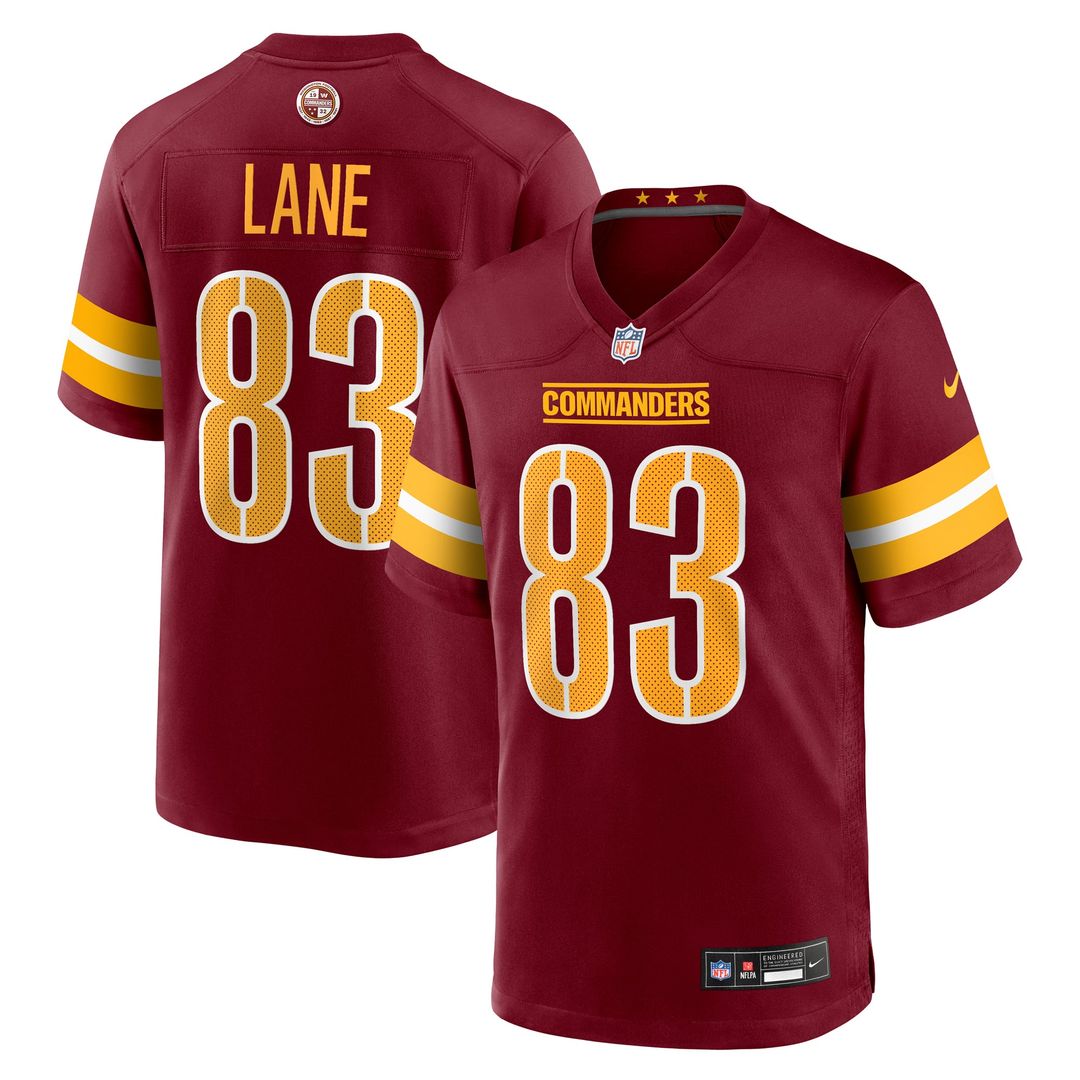 Men's Washington Commanders Jaylin Lane Nike Burgundy Team product image 1