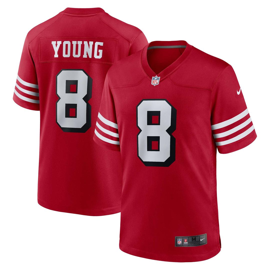 Men's San Francisco 49ers Steve Young Nike Scarlet Retired product image 1