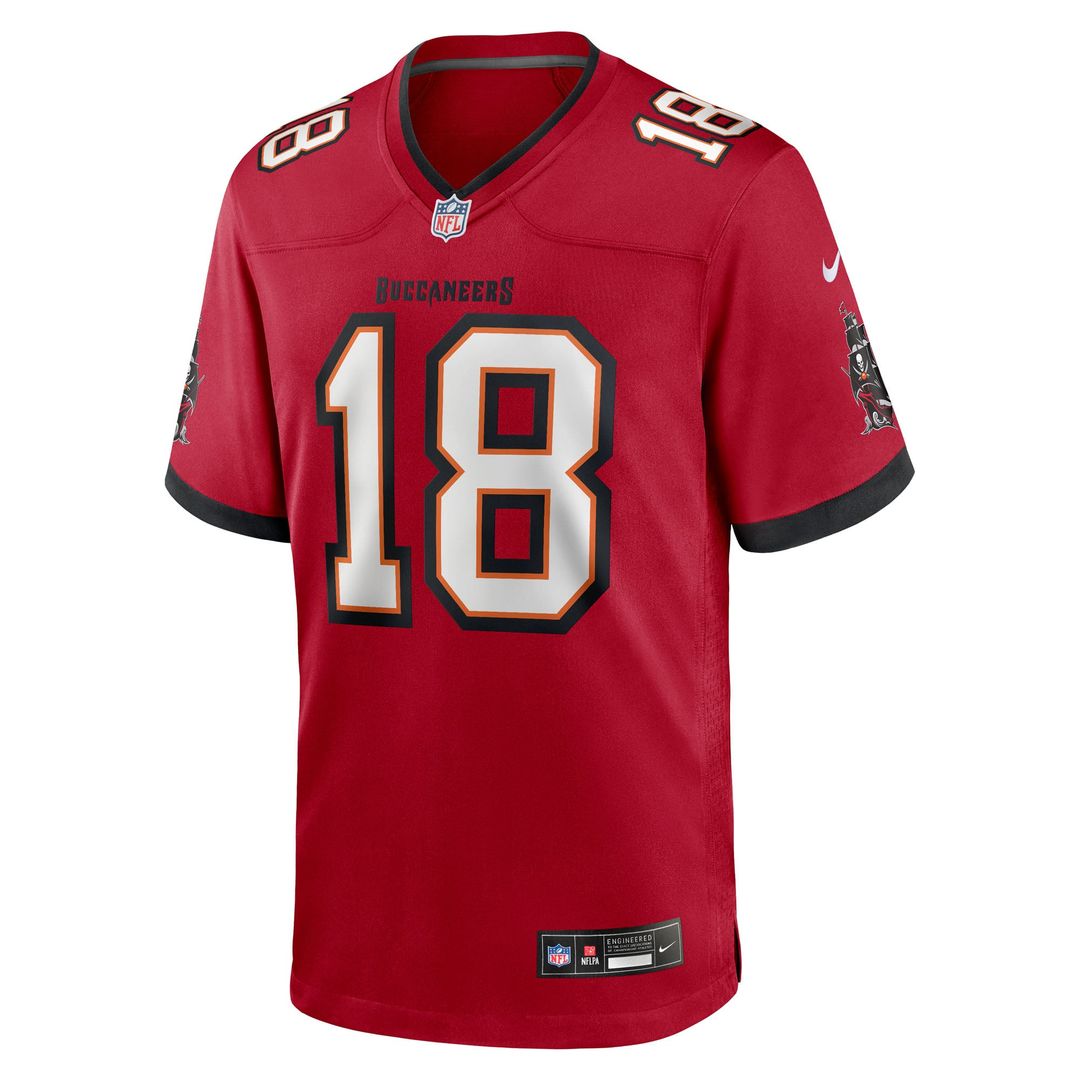 Men's Tampa Bay Buccaneers Josh Williams Nike Red Team Game product image 2