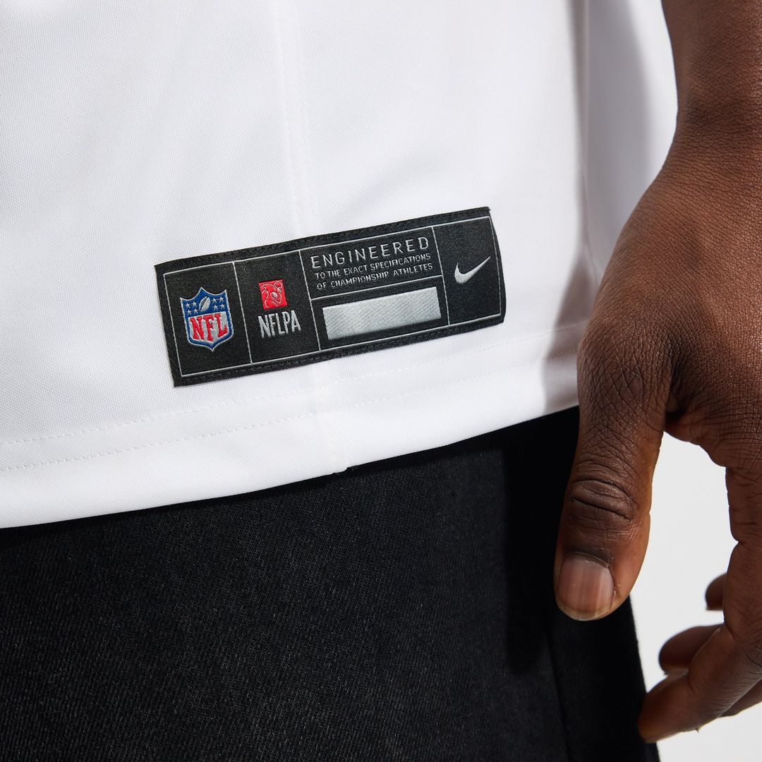 Men's Baltimore Ravens Lamar Jackson Nike White Vapor product image 10