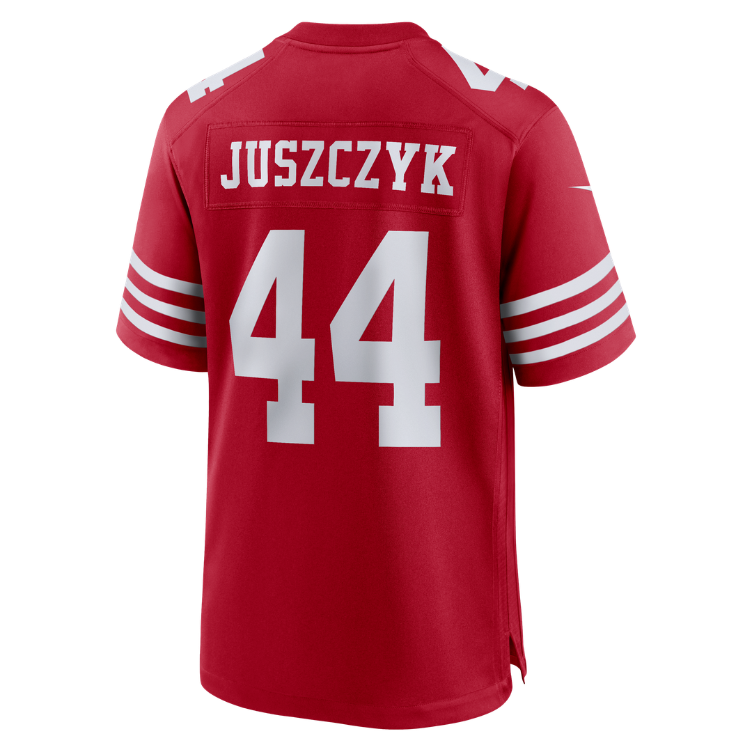 Men's San Francisco 49ers Kyle Juszczyk Nike Scarlet 80th product image 3
