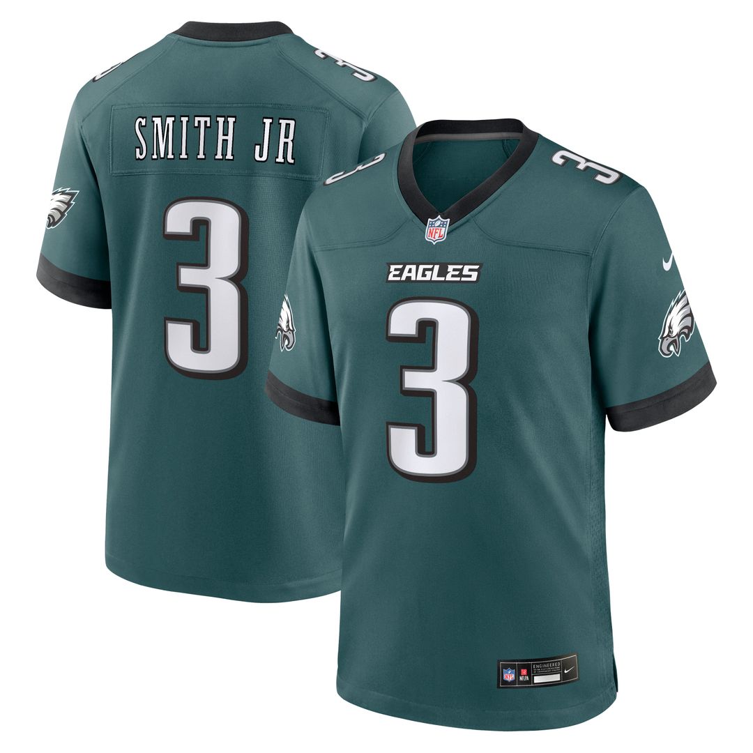 Men's Philadelphia Eagles Nolan Smith Jr. Nike Midnight product image 1