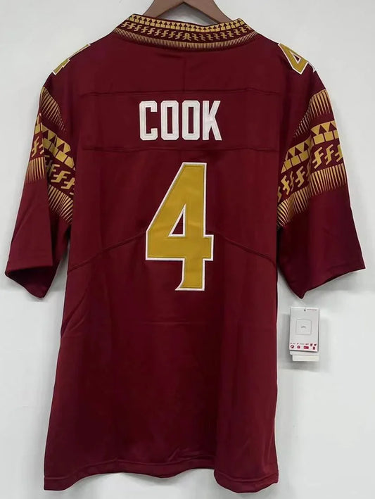 Dalvin Cook Florida State Seminoles Jersey Red product image 1, provided for visual reference and product detail review