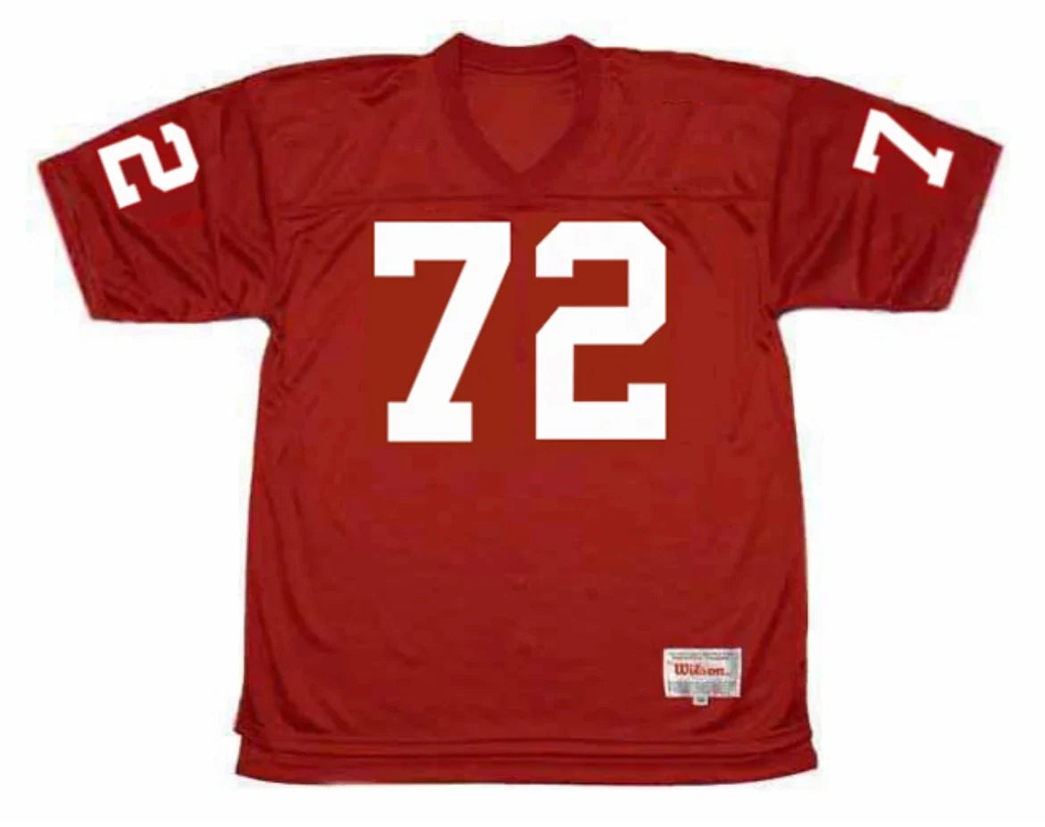 Dan Dierdorf St. Louis Cardinals NFL Mitchell & Ness Jersey red product image 2, provided for visual reference and product