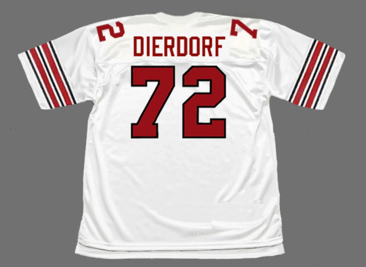 Dan Dierdorf St. Louis Cardinals NFL Mitchell & Ness Jersey white product image 1, provided for visual reference and product