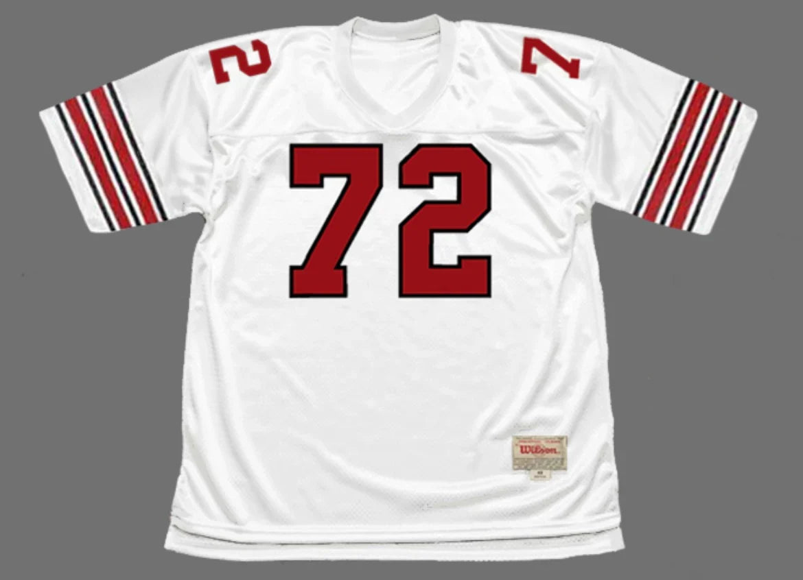 Dan Dierdorf St. Louis Cardinals NFL Mitchell & Ness Jersey white product image 2, provided for visual reference and product