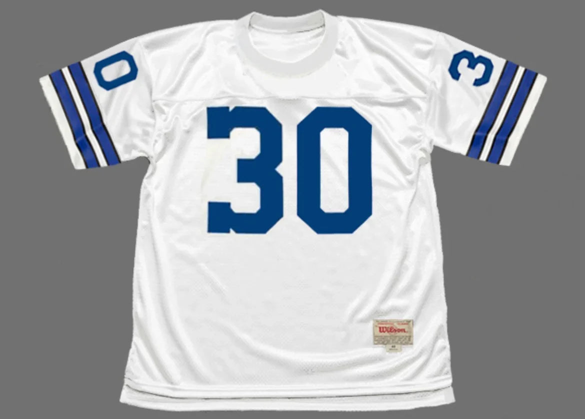 Dan Reeves Dallas Cowboys Official NFL Jersey Mitchell & Ness white product image 2, provided for visual reference and