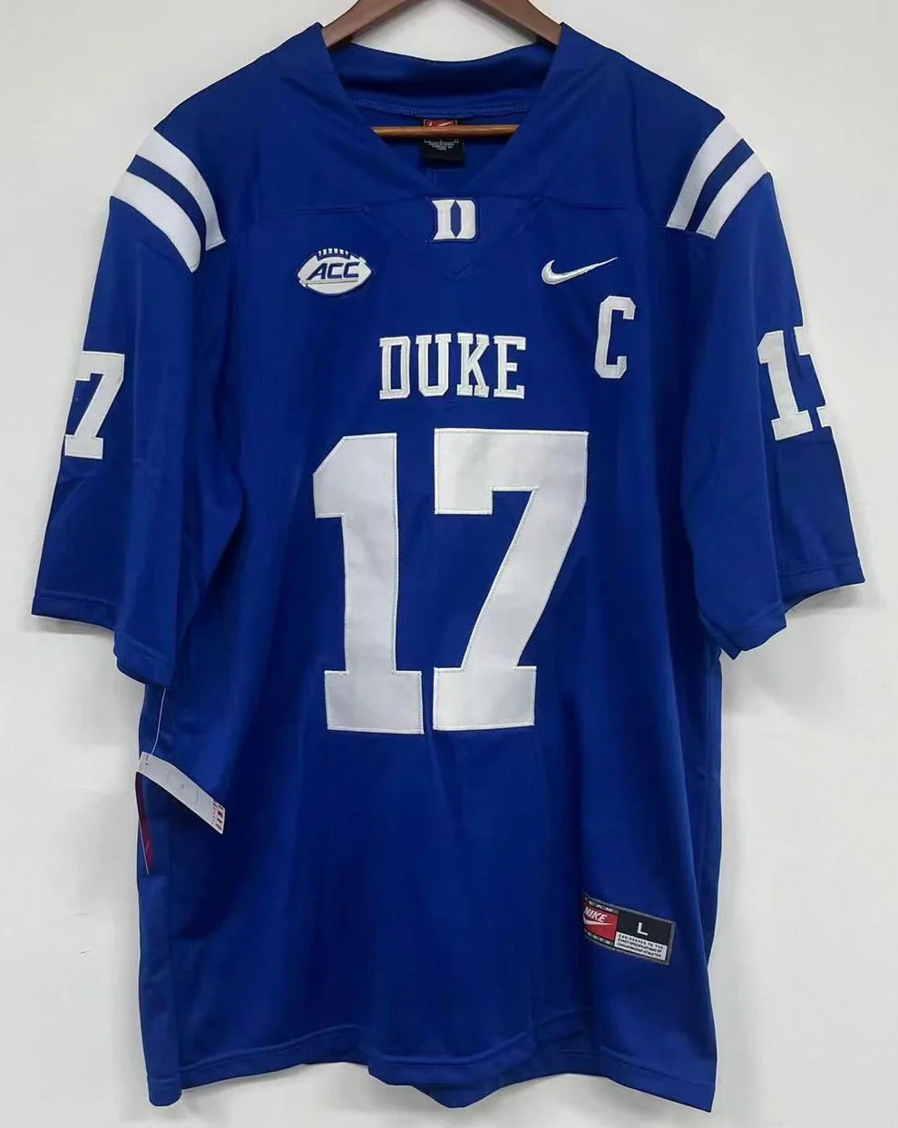 Daniel Jones Duke Blue Devils Jersey Nike product image 2, provided for visual reference and product detail review