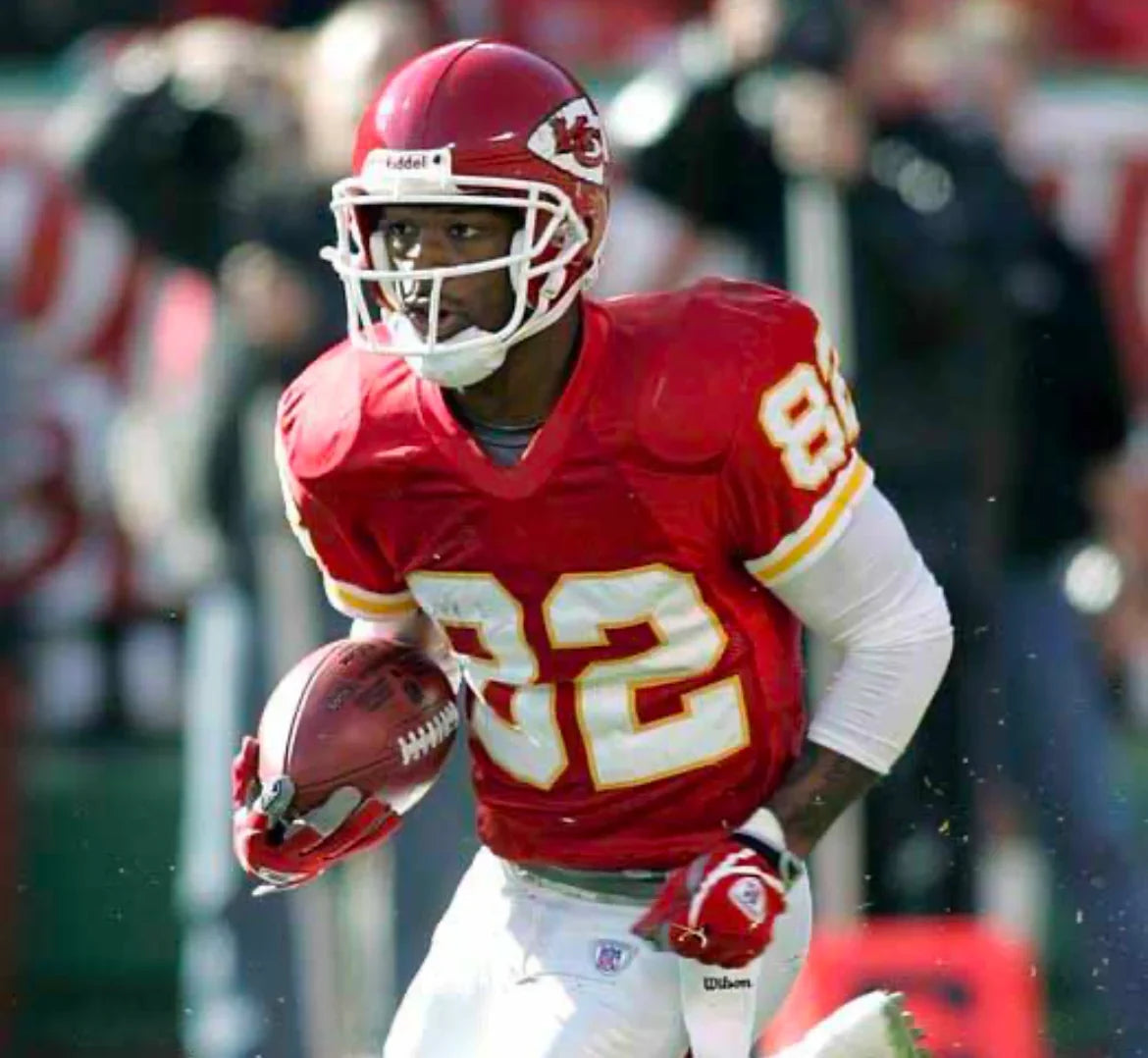Dante Hall Kansas City Chiefs NFL Mitchell & Ness Jersey product image 3, provided for visual reference and product detail