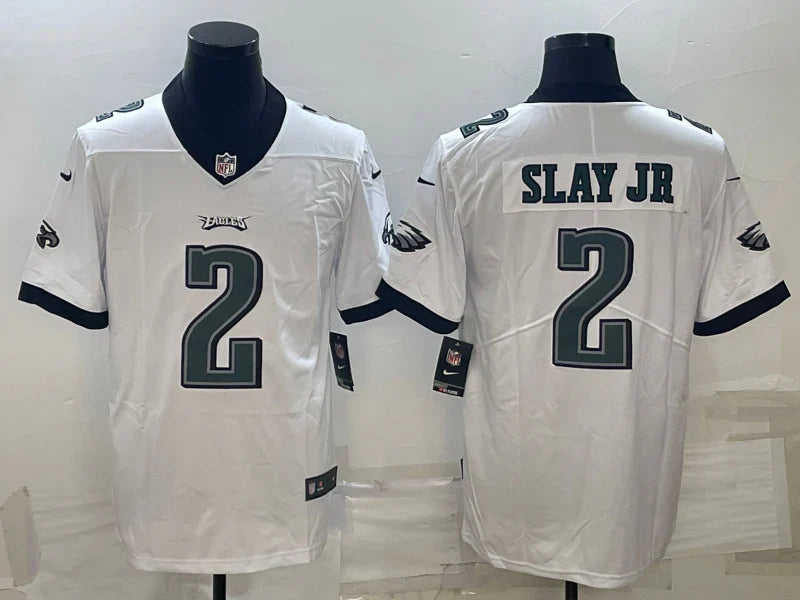 Darius Slay Jr. Philadelphia Eagles NFL Nike Jersey white product image 1, provided for visual reference and product detail