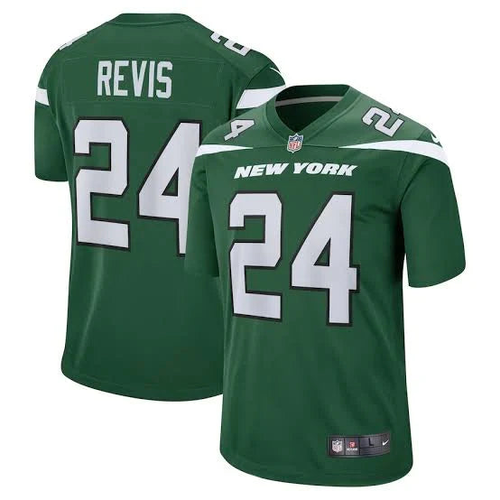 Darrelle Revis New York Jets Official NFL Nike Jersey product image 1, provided for visual reference and product detail