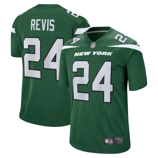Darrelle Revis New York Jets Official NFL Nike Jersey product image 1, provided for visual reference and product detail