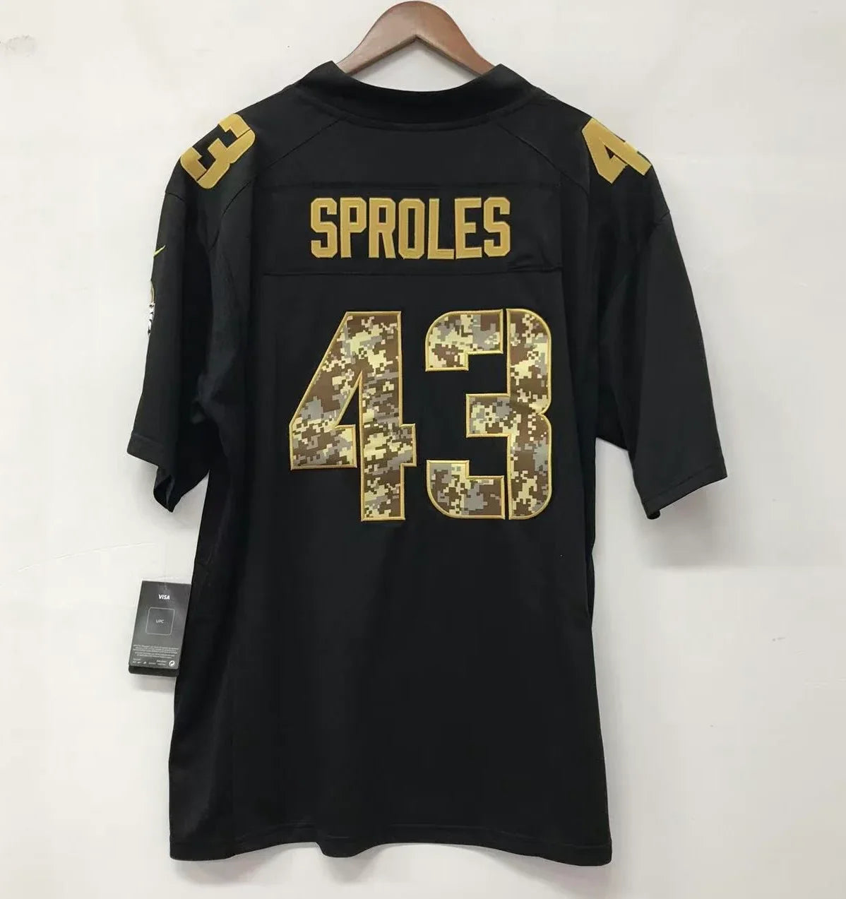 Darren Sproles Philadelphia Eagles Nike NFL Salute to Service Jersey black product image 2, provided for visual reference