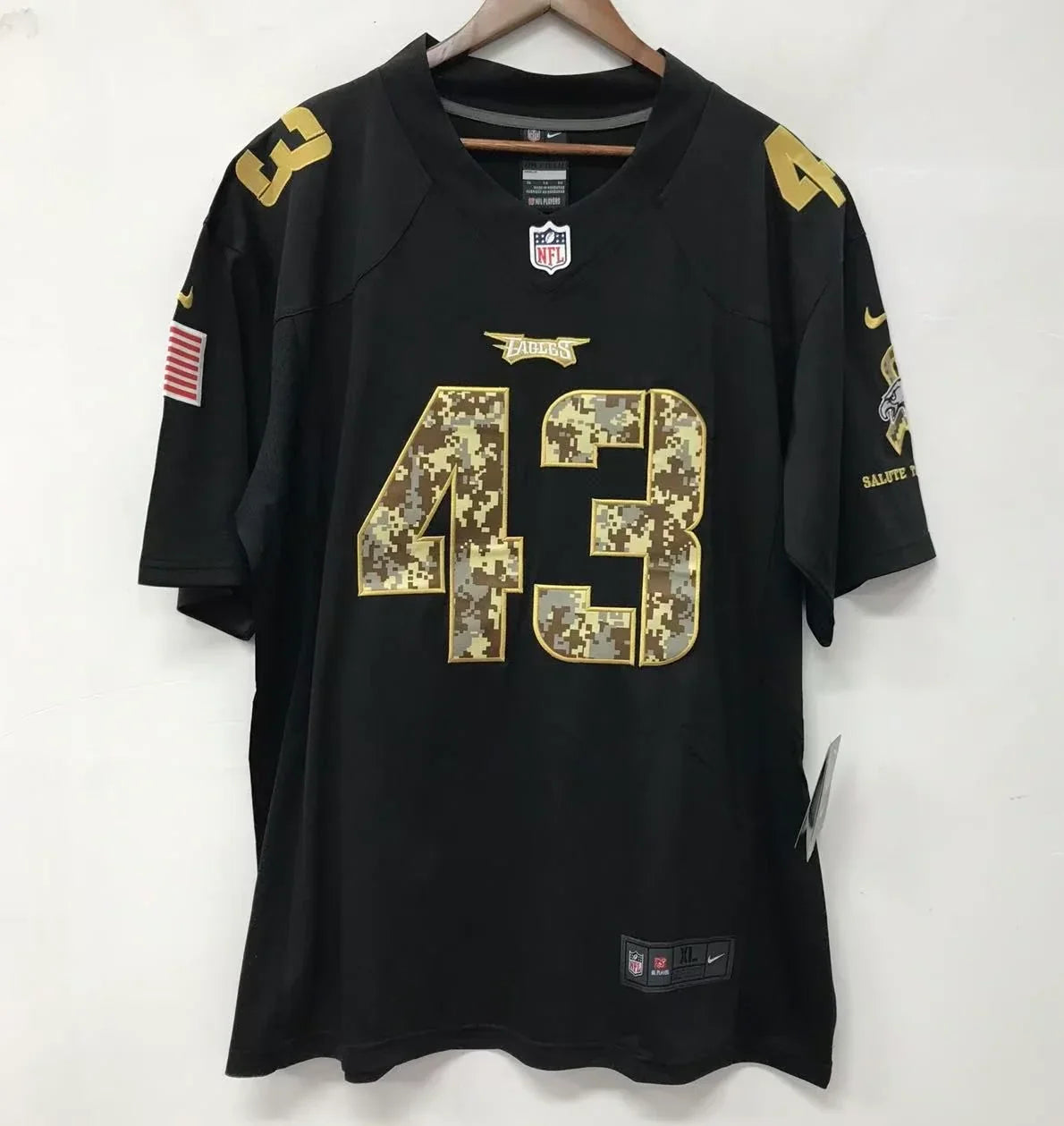 Darren Sproles Philadelphia Eagles Nike NFL Salute to Service Jersey black product image 3, provided for visual reference