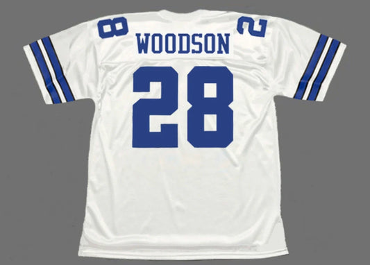 Darren Woodson Dallas Cowboys 1994 Official NFL Jersey white Mitchell & Ness product image 1, provided for visual reference