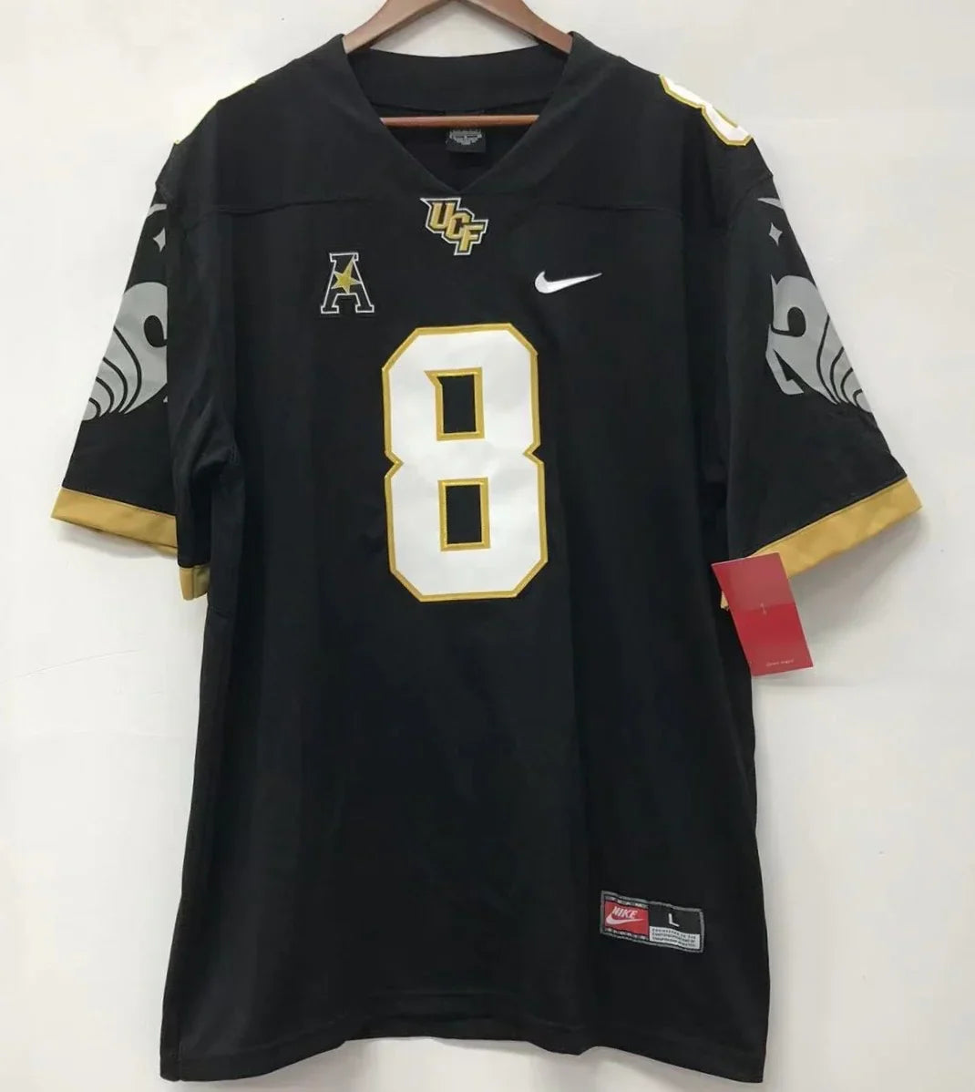 Daunte Culpepper UCF Central Florida Jersey black product image 2, provided for visual reference and product detail review