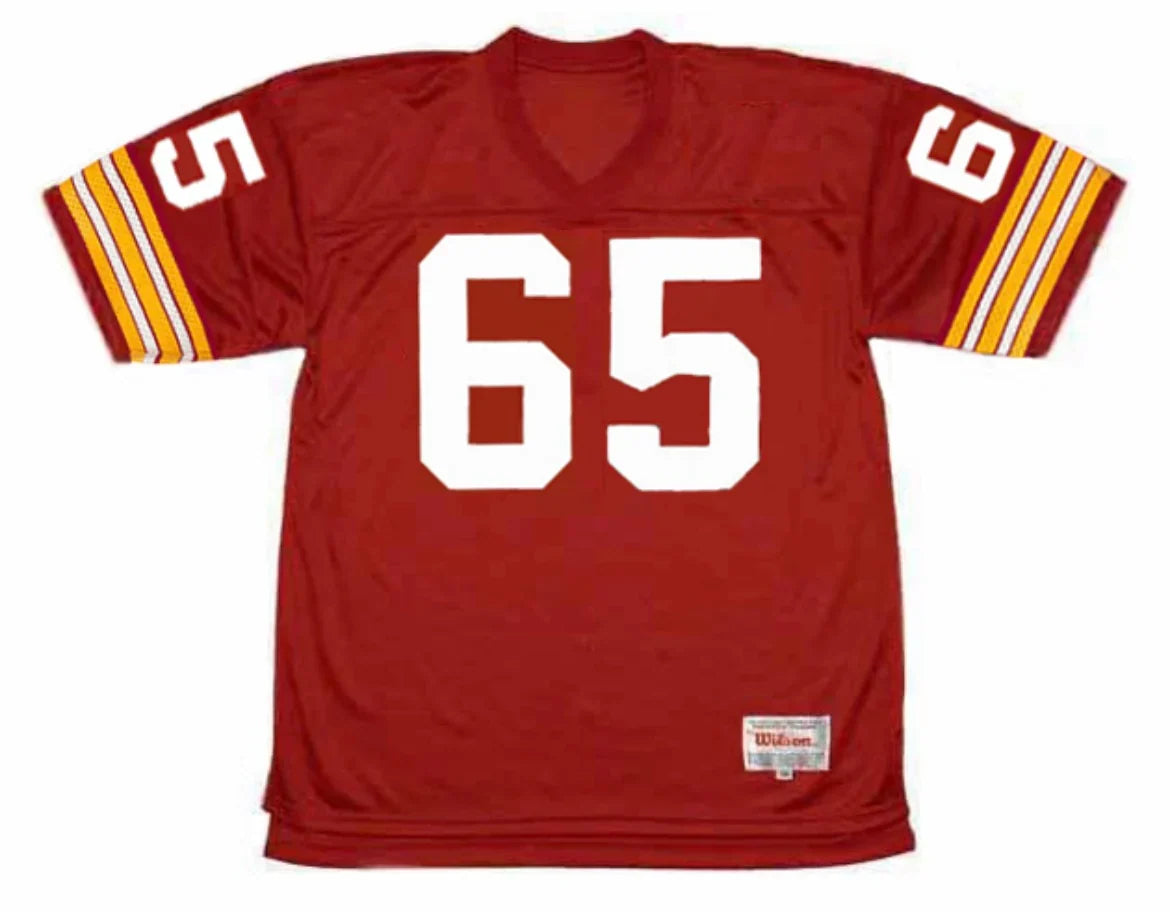 Dave Butz Washington Redskins Commanders Official NFL Mitchell & Ness Jersey product image 2, provided for visual reference