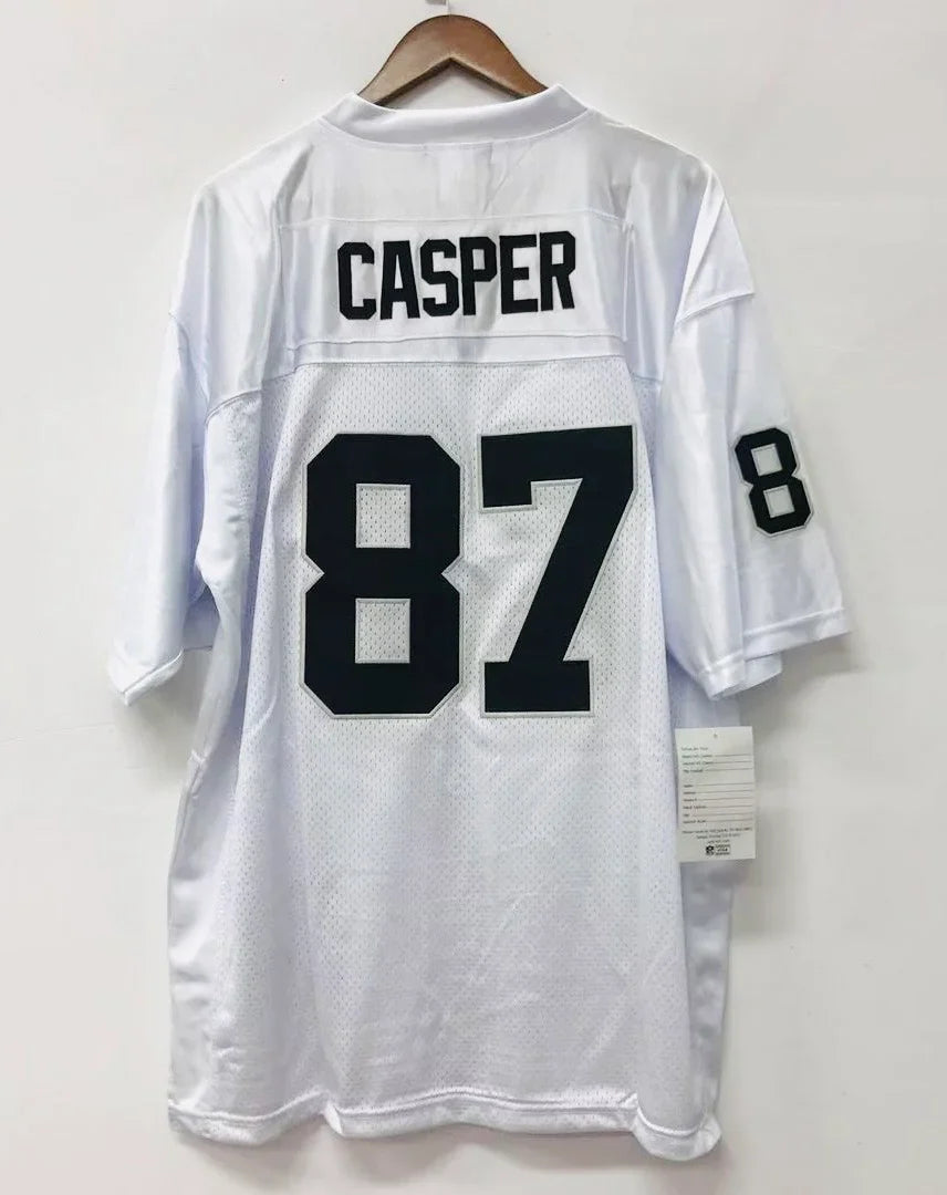 Dave Casper Oakland Raiders NFL Mitchell & Ness Jersey WHITE product image 2, provided for visual reference and product
