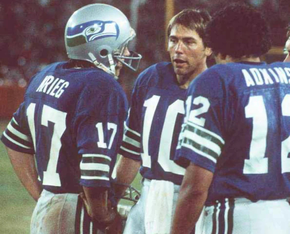 Dave Krieg Seattle Seahawks Official NFL Jersey Mitchell & Ness product image 3, provided for visual reference and product