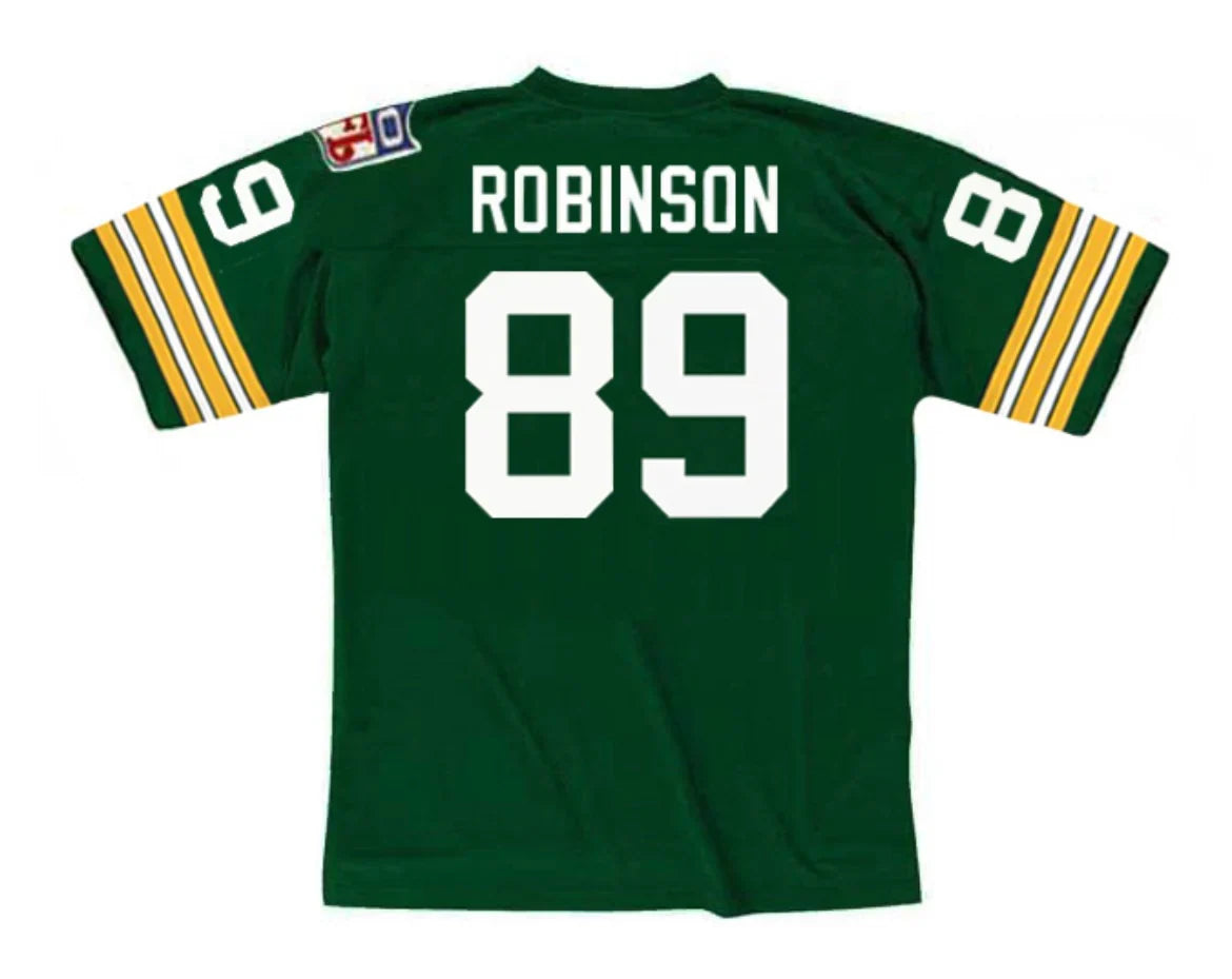 Dave Robinson 1969 Green Bay Packers NFL Mitchell & Ness Jersey product image 1, provided for visual reference and product