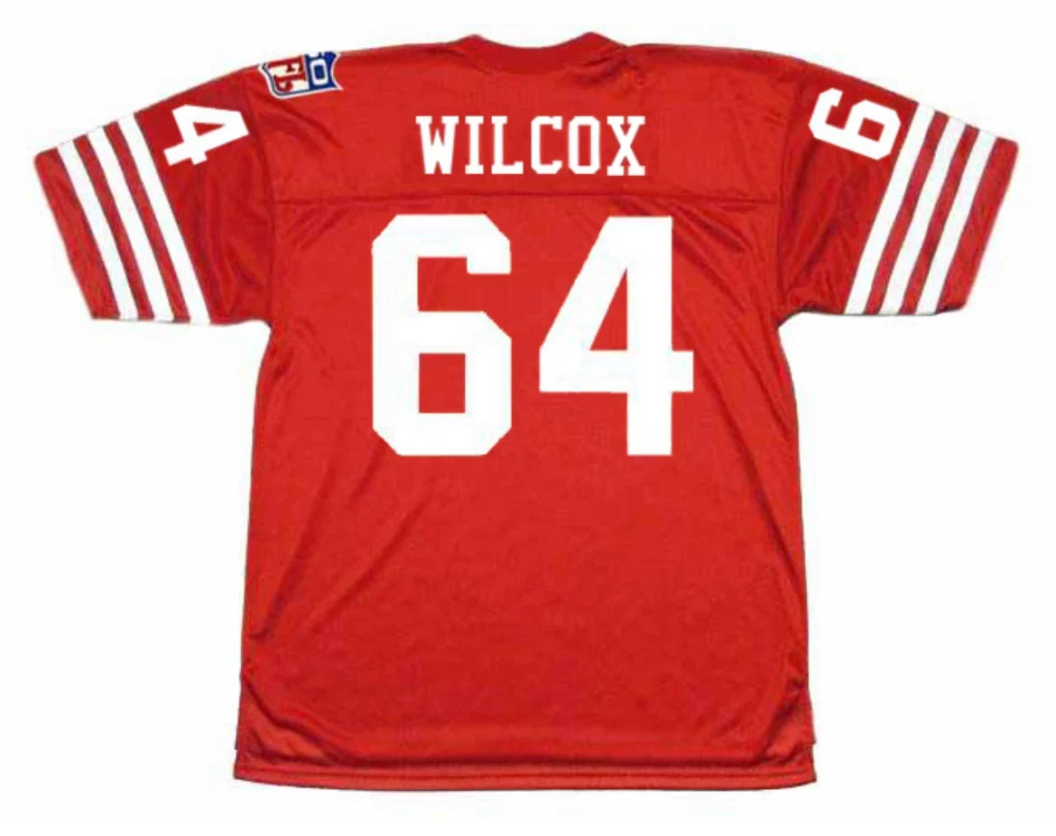 Dave Wilcox 1969 San Francisco 49ers Jersey Mitchell & Ness product image 1, provided for visual reference and product