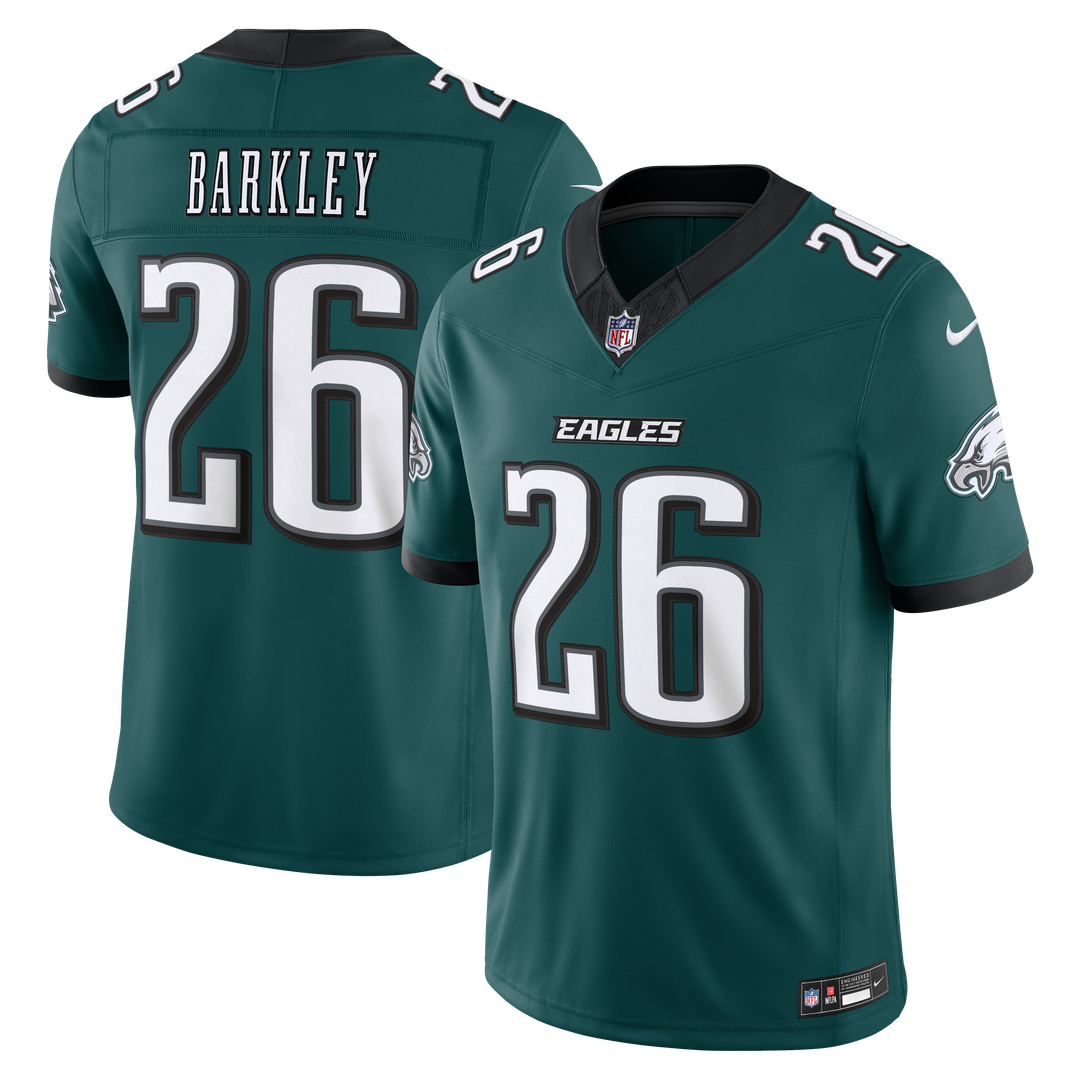 Men's Philadelphia Eagles Saquon Barkley Nike White Vapor product image 30