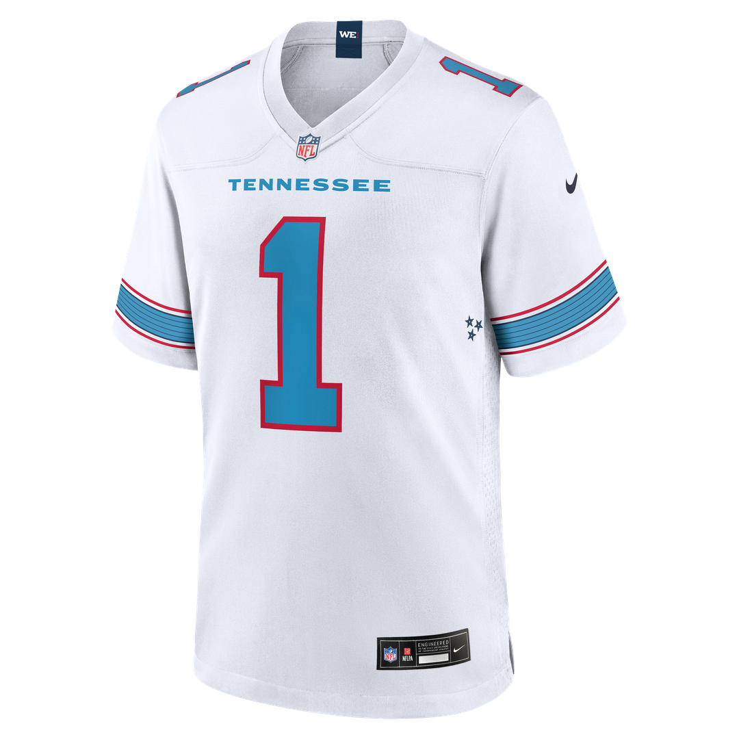 Men's Tennessee Titans Cameron Ward Nike Light Blue Game product image 32