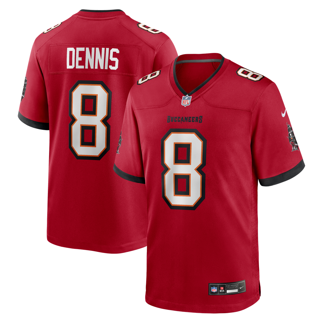 Men's Tampa Bay Buccaneers SirVocea Dennis Nike Red Game product image 1