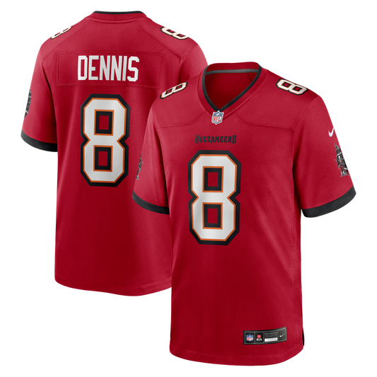 Men's Tampa Bay Buccaneers SirVocea Dennis Nike Red Game product image 1