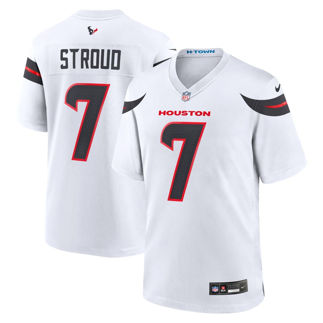Men's Houston Texans C.J. Stroud Nike Navy Game Jersey product image 17