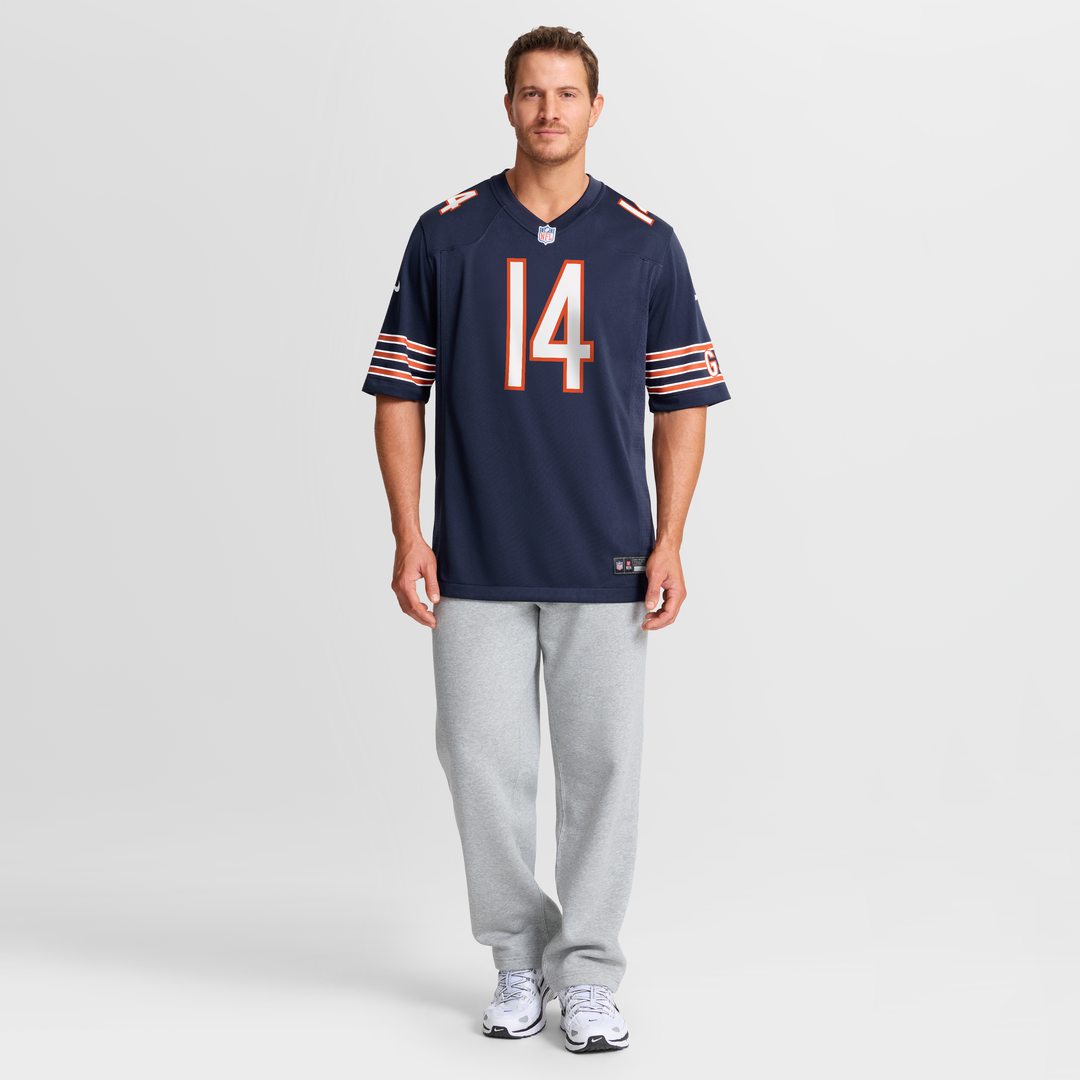 Men's Chicago Bears Kalif Raymond Nike Navy Team Game Jersey product image 3