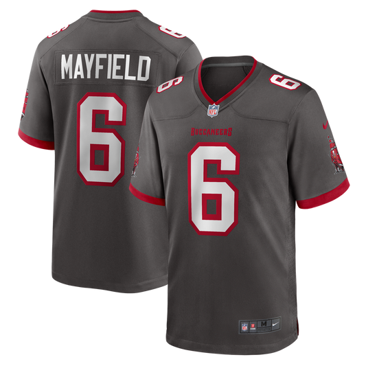 Men's Tampa Bay Buccaneers Baker Mayfield Nike Pewter product image 1