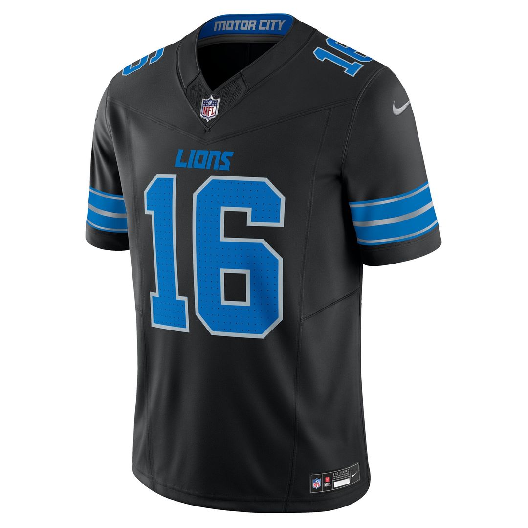 Men's Detroit Lions Jared Goff Nike Black Vapor F.U.S.E. product image 5