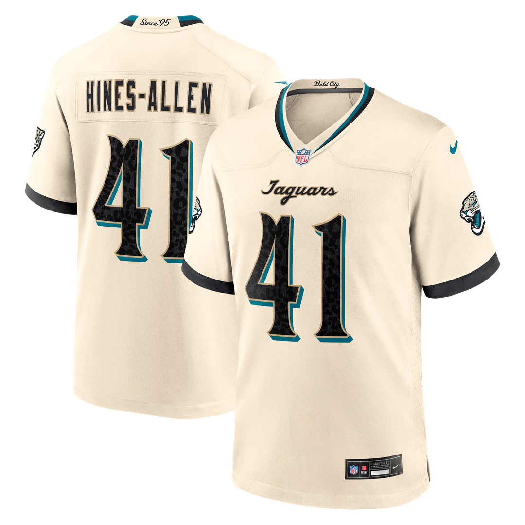 Men's Jacksonville Jaguars Josh Hines-Allen Nike Natural product image 1