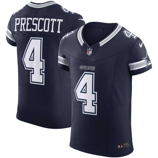 Men's Dallas Cowboys Dak Prescott Nike Navy Team Vapor product image 1