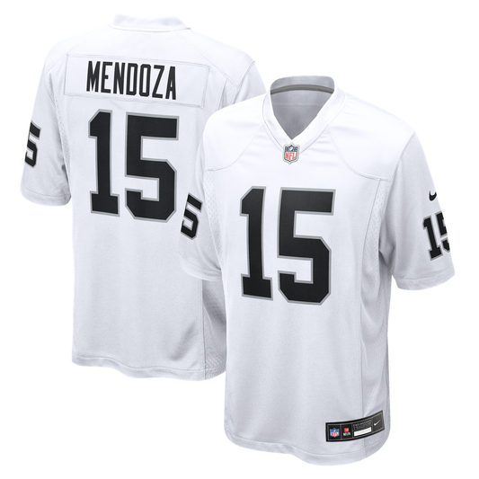 Men's Las Vegas Raiders Fernando Mendoza Nike White Game product image 1