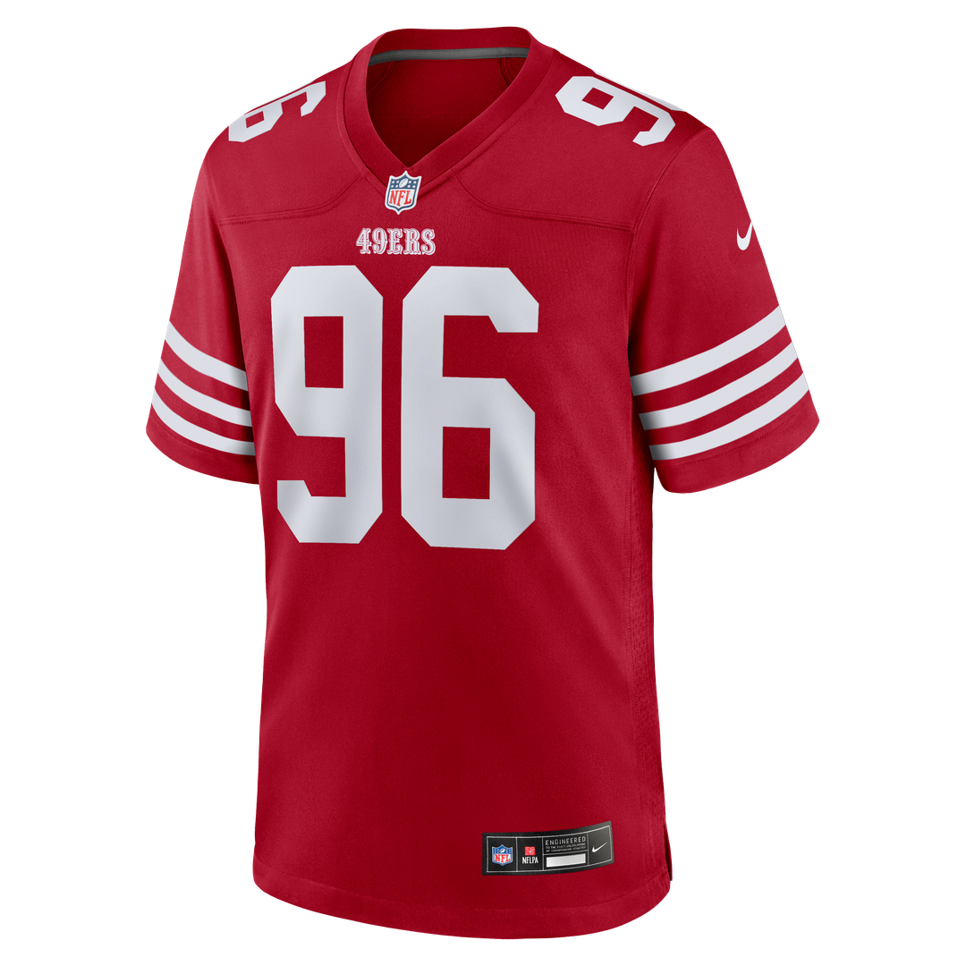Men's San Francisco 49ers Jordan Jefferson Nike Scarlet product image 2