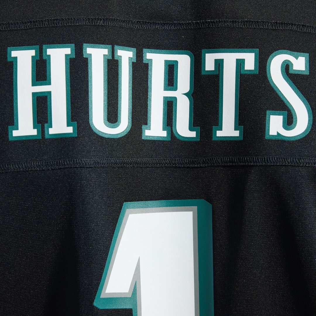 Men's Philadelphia Eagles Jalen Hurts Nike Black Alternate product image 25