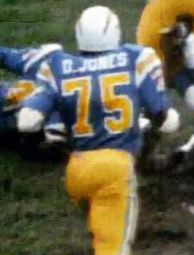 Deacon Jones San Diego Chargers NFL Mitchell & Ness Jersey product image 3, provided for visual reference and product detail