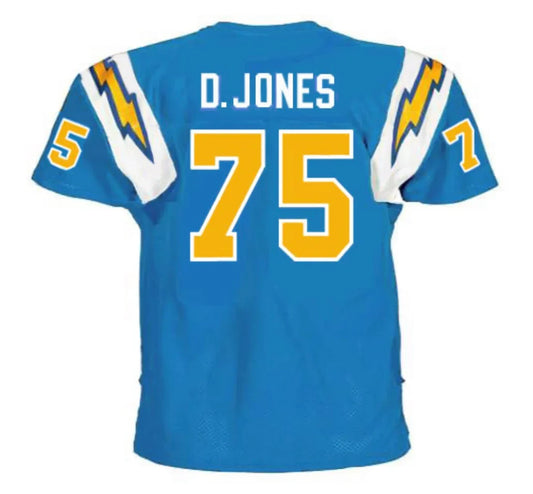 Deacon Jones San Diego Chargers NFL Mitchell & Ness Jersey product image 1, provided for visual reference and product detail