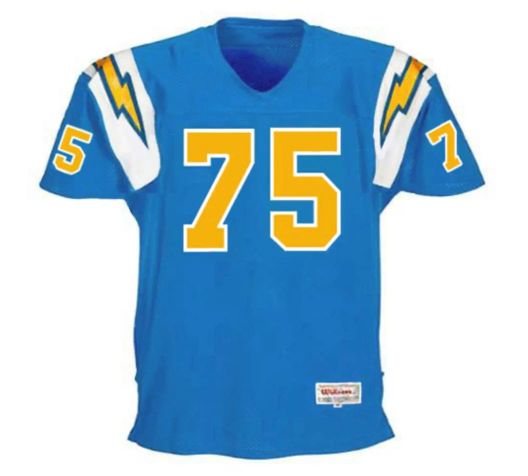 Deacon Jones San Diego Chargers NFL Mitchell & Ness Jersey product image 2, provided for visual reference and product detail