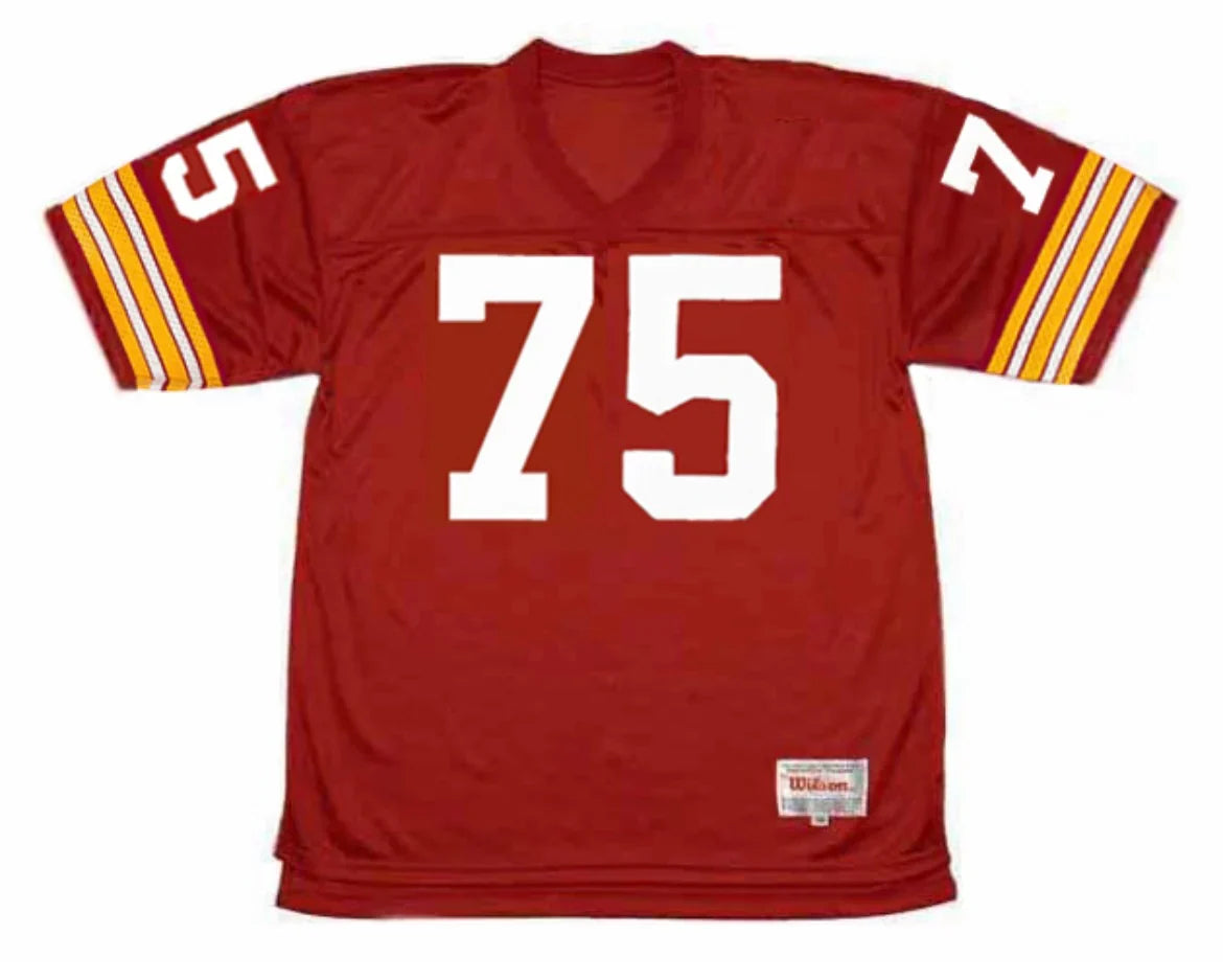 Deacon Jones Washington Redskins Commanders Official NFL Mitchell & Ness Jersey product image 2, provided for visual