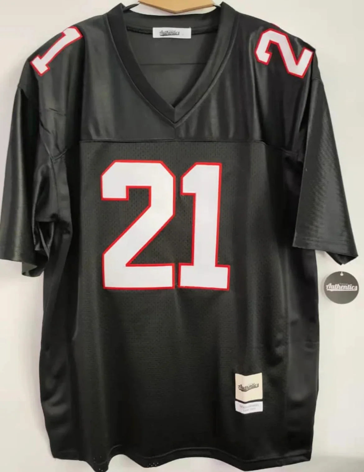 Deion Sanders Atlanta Falcons Jersey Classic Authentics product image 2, provided for visual reference and product detail
